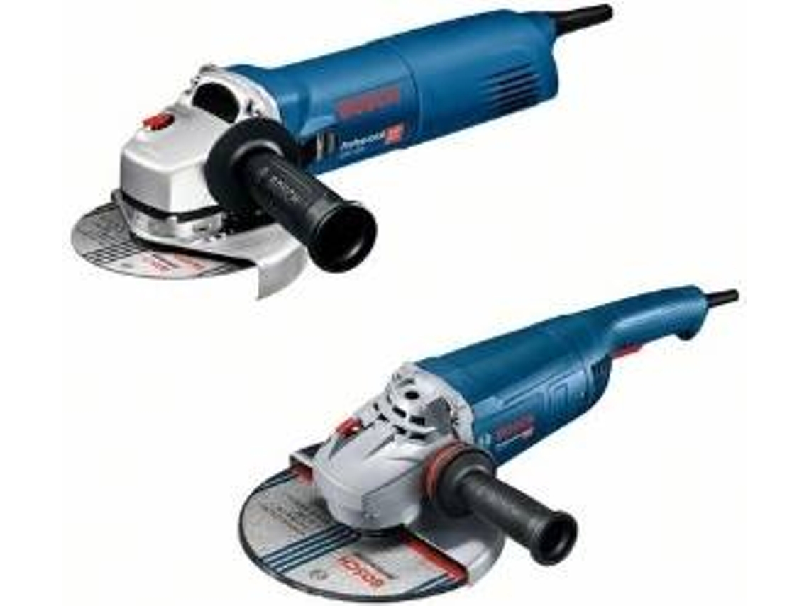 Multiherramientas BOSCH Kit de 2 Herramientas: Gws 22-230 P + Gws 1400