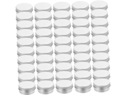 50 Envases De Aluminio Con Tapa En Espiral, Envases Vacíos Para Cosméticos, Cremas Y Más.