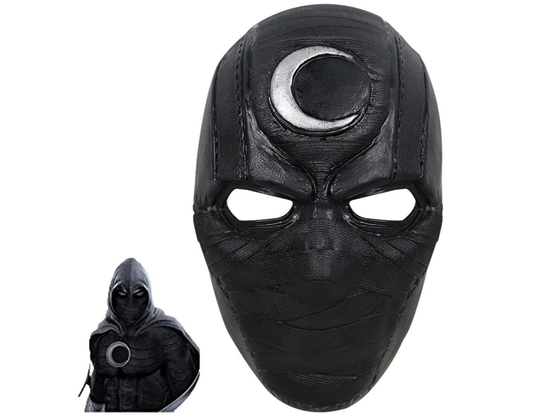 Máscara De Caballero De Latex Suave Para Cosplay Halloween Disfraz Fiesta Decoración