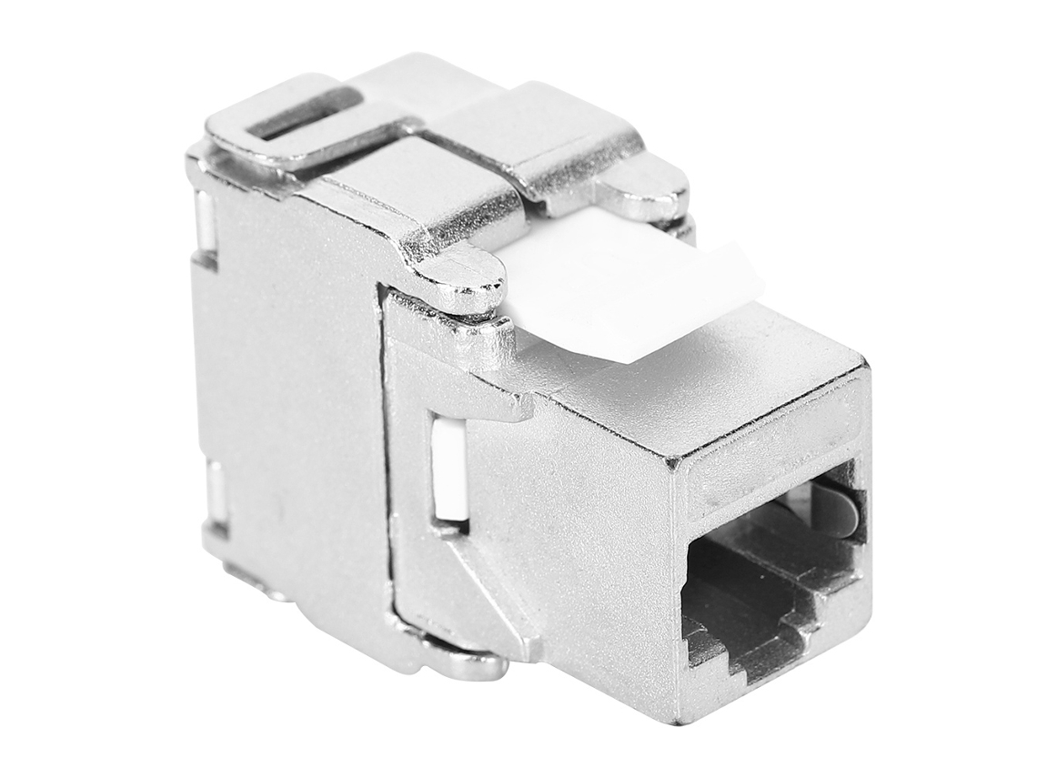 Módulo De Red Ftp Cat6 Con Blindaje De Aleación De Zinc De 180° - Componente Electrónico