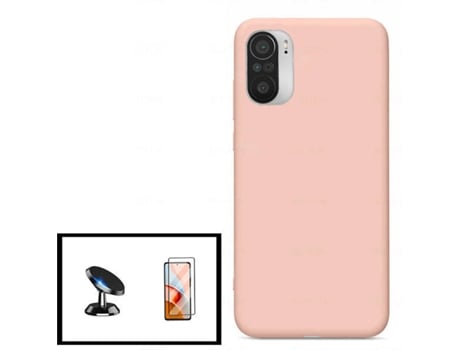 Kit Funda, Protector de Pantalla y Soporte Magnético Xiaomi Poco F3 PHONECARE 8055