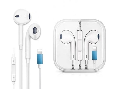Auriculares con Cable GOEIK AEFL-B (In Ear - Micrófono - Blanco)
