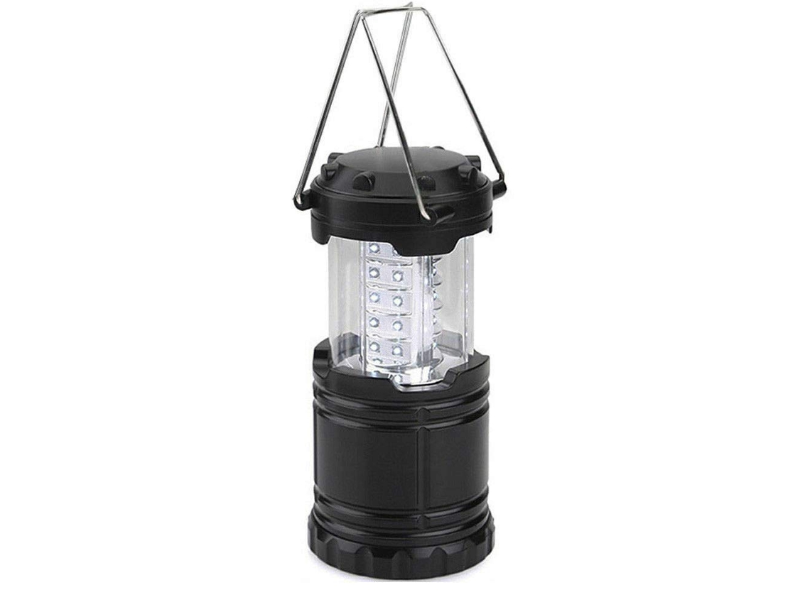 Luz Camping Portátil 30 Led A Pilas, Adecuada Para Jardín, Senderismo, Pesca Y Situaciones De Emergencia.