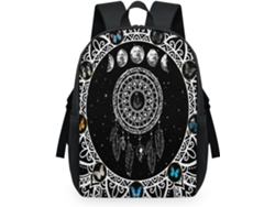 Mochila Tropicallife Estampado Étnico Mariposas Mandalas Para Niños Niñas Hombres Mujeres Multiusos Mochila