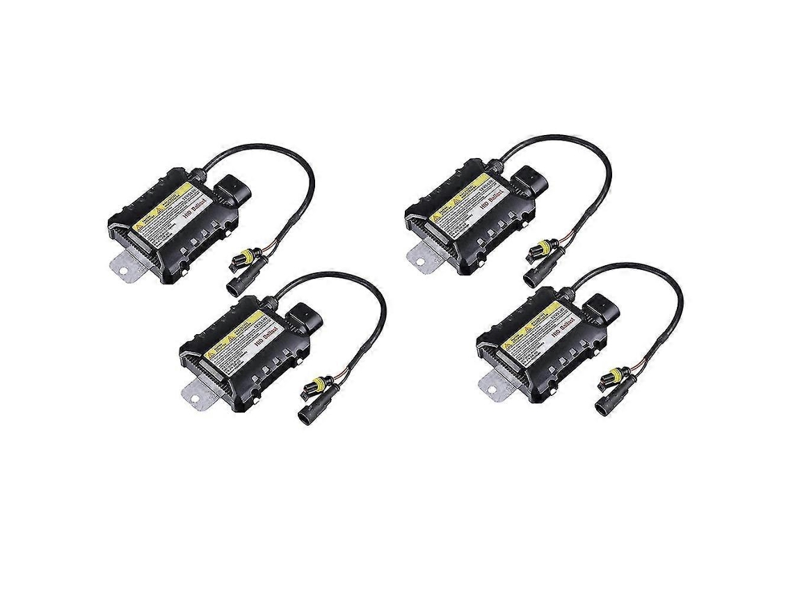 4 balastos bixenón HID de 55 W y 12 V, diseño digital delgado H1, H3 y H3c
