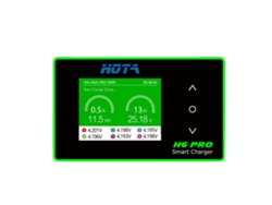 Cargador de batería balanceado Hota H6 Pro Duo CA 200 W CC 700 W 26 A para batería Lipo de 16 s
