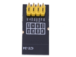 Módulo De Transmisión Inalámbrica Digital Industrial Gt-24 2.4g Nrf24l01+palna (inserción Directa)