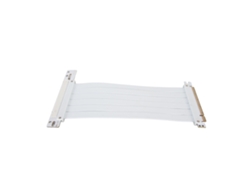 Cabo Riser Pcie 3.0 X16 Flexível Extensor De Placa De Vídeo De Alta Velocidade Branco 40cm
