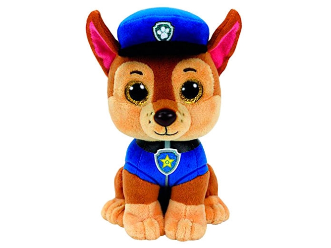 Peluche TY Beanie Boos Patrulla Canina - Chase 15 cm