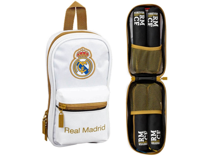 Mochila Multicolor Real madrid estuche 12x23x5cm