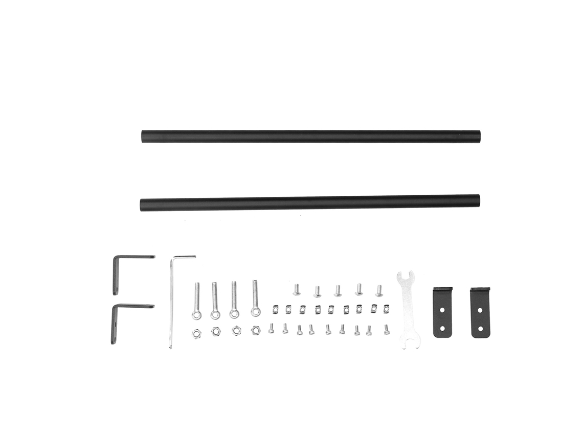 Juego de barras de soporte de aluminio (sin marca)