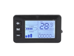 2026-panel Lcd Para Bicicleta Eléctrica Controlador De Velocímetro Con Conector De 5 Pines Para Scooter Eléctrico Modificación