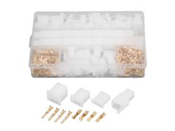 Kit De 580 Piezas, Conectores Terminales Macho Y Hembra De Cobre, Bloque De Crimpado De Plástico Para Cableado.