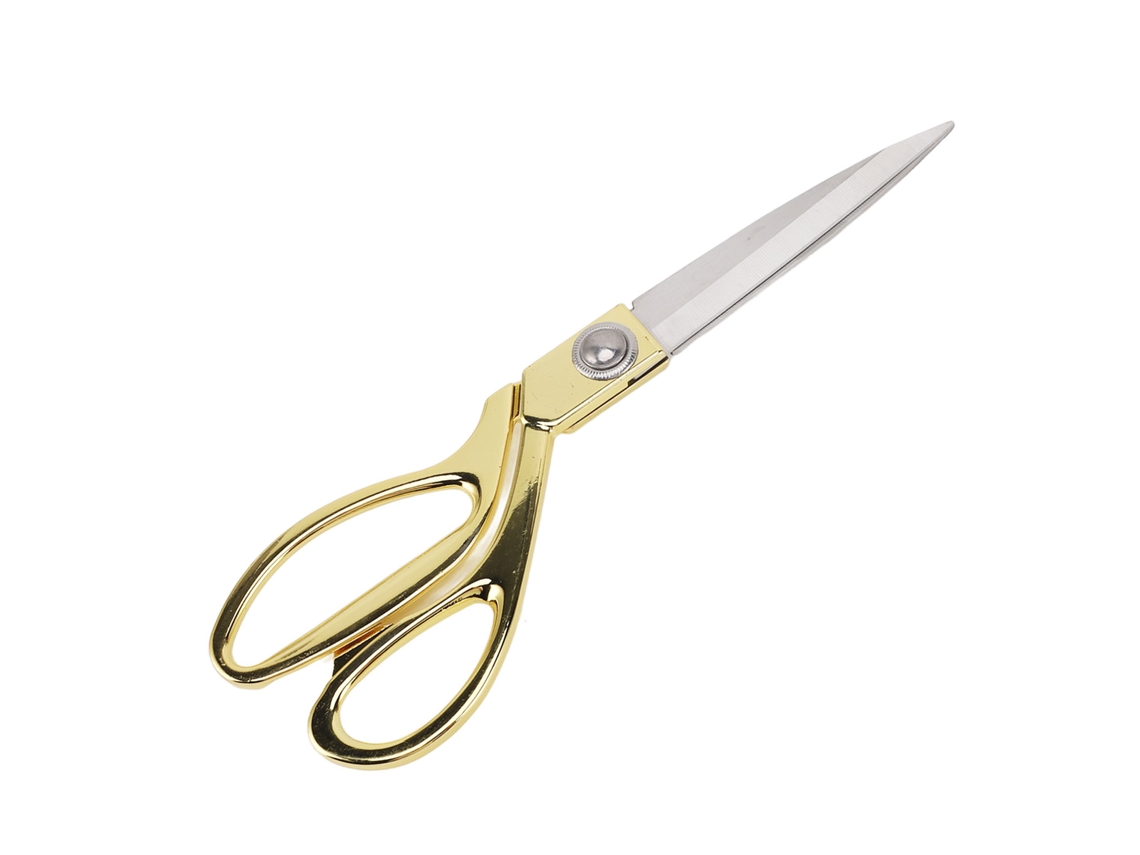 Tijeras de tela de acero inoxidable multiusos para costura doméstica, corte de cuero, sastrería y manualidades.