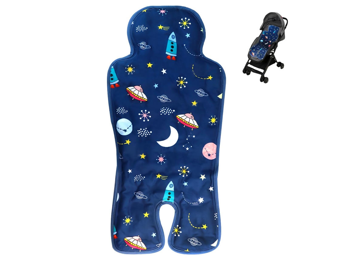 Cojín para asiento de cochecito de bebé transpirable y refrescante/Gertiz Starry Sky