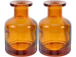 Botellas Difusoras Cilíndricas De Vidrio Decorativas Y Elegantes De 100 Ml, Juego De 2, Recargables.