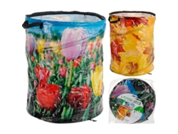 Cubo basura plegable 45x55 cm deco