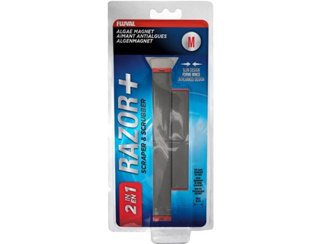 Limpa Vidrios para Peces FLUVAL Magnético (Gris - Tamaño M)