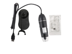 Microscopio Digital Usb De 50x A 1000x Con Led Ajustable, Soporte Plegable Y Alta Resolución Para Observación Y Mantenimiento.