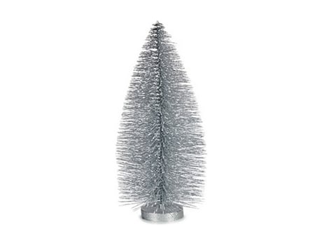 Árbol de Navidad Plateado (13 x 32 x 13 cm)