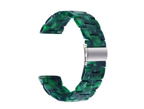 Correa de acero inoxidable con hebilla para Samsung Galaxy Watch4 Classic 42mm/46mm - verde negruzco mate