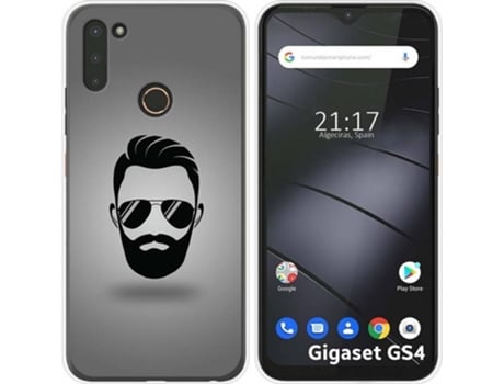 Carcasa Gigaset GS4 TUMUNDOSMARTPHONE Barba Multicolor