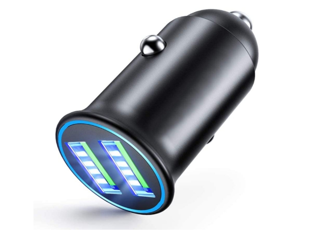 Adaptador Carro Usb Thumb Yizhood Negro