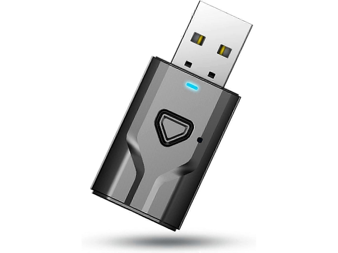 Transmisor y receptor Bluetooth 5.0, adaptador de audio inalámbrico USB con cable de audio de 3,5 mm Rosewell