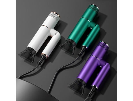 Secador De Pelo Iónico Plegable (2000W - Blanco)