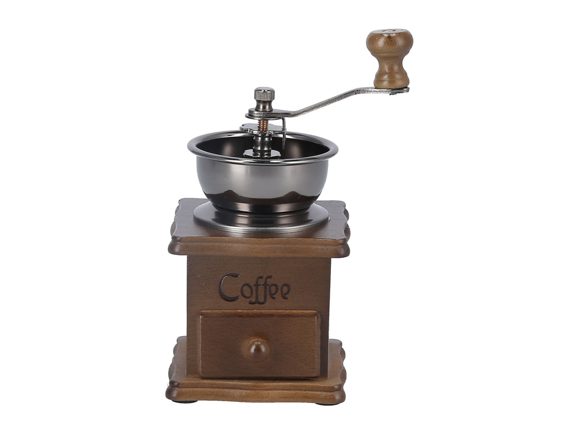 Molinillo de café manual portátil retro clásico para moler granos de café