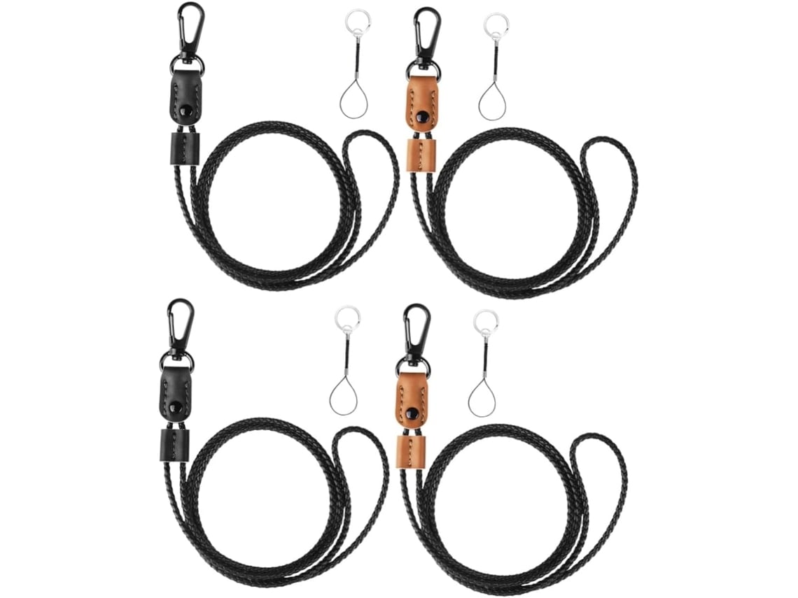 Juego De 2 Cordones Para Tarjetas De Identificación, Llaveros Y Portatarjetas De Identificación Personalizados Para El Cuello.