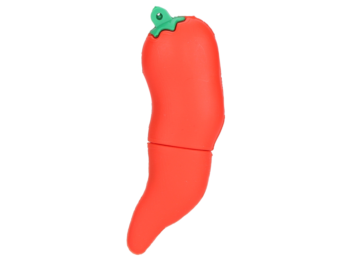 Memoria Usb Lápiz De Pimienta Roja Bonita Pendrive 4gb Para Estudiantes Niños Regalo