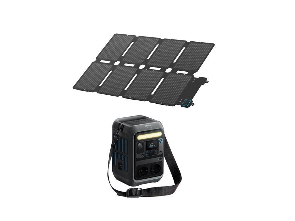 Kit solar ANKER Solix C300x con panel Ps100x, 300w DELCOND
