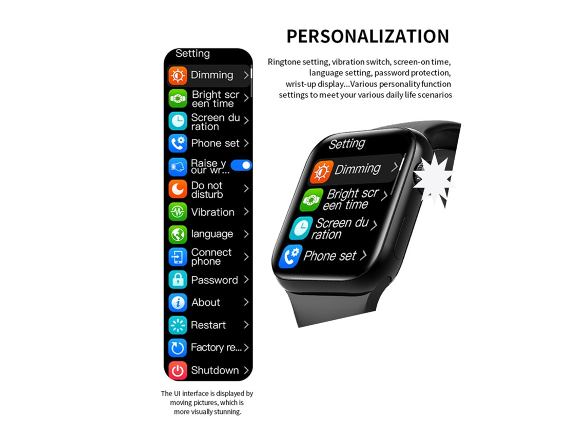 Smartwatch compatible con ios y android cheap