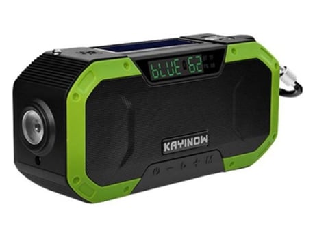 Radio de Altavoces Inalámbricos Radio Bluetooth Emergencia Al Aire Libre Al Aire Libre Al Aire Libre Altavoces Al Aire Libre O Generación de Energí...