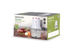 SENCOR Scb 9000Wh Picadora Eléctrica de Alimentos 0 5 L Rosa Blanco
