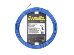 Anguila 75045012 | Trenza Triple Poliéster Anguila Max Diámetro 4,5mm 12 Metros