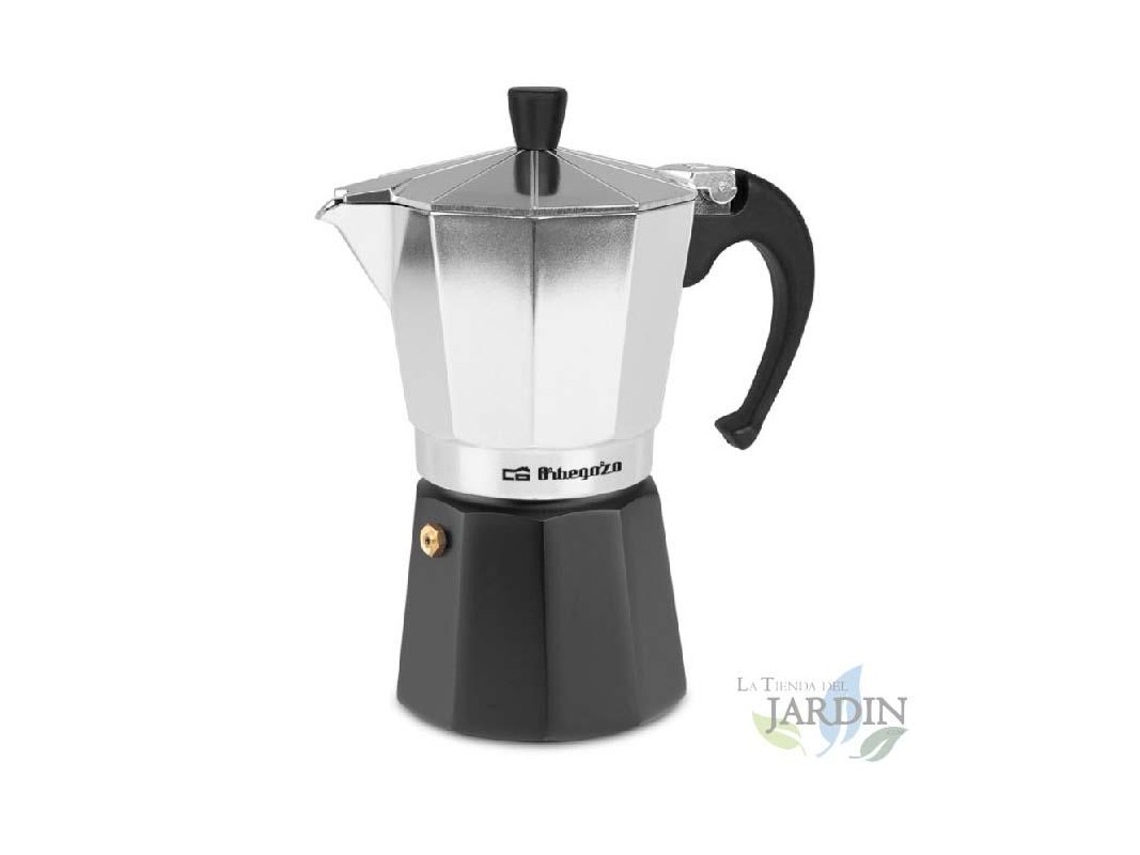 Cafetera Italiana ORBEGOZO Aluminio (6 Tazas)