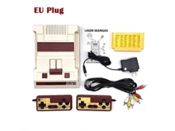 Consola De Juegos Fc Retro Con 632 Juegos Reproductor De Videojuegos Clásico Tv Familiar Consola De Juegos Salida Av Gamepad Con Cable Dual