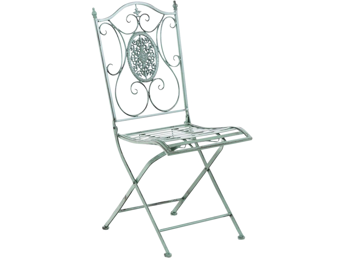 Silla plegable Sibell verde antiguo Clp