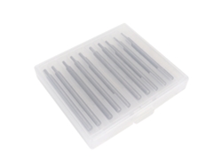 Juego de 10 herramientas para reparación de relojes con mango de acero al carbono, 6-15 mm