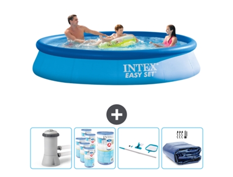 Piscina Insuflável INTEX 28132GN-CB93 (5621 L - 366x76cm)