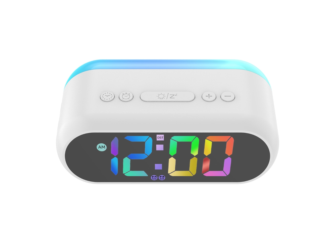 VYLARA Despertador Inteligente Controlado Por Voz Com Tela Grande E Configurações De Alarme Duplo Para Experiências De Despertar Personalizadas