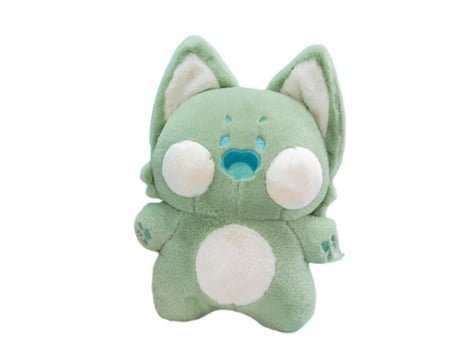 Peluche HXDZFX Gato Rascador Verde 35 cm