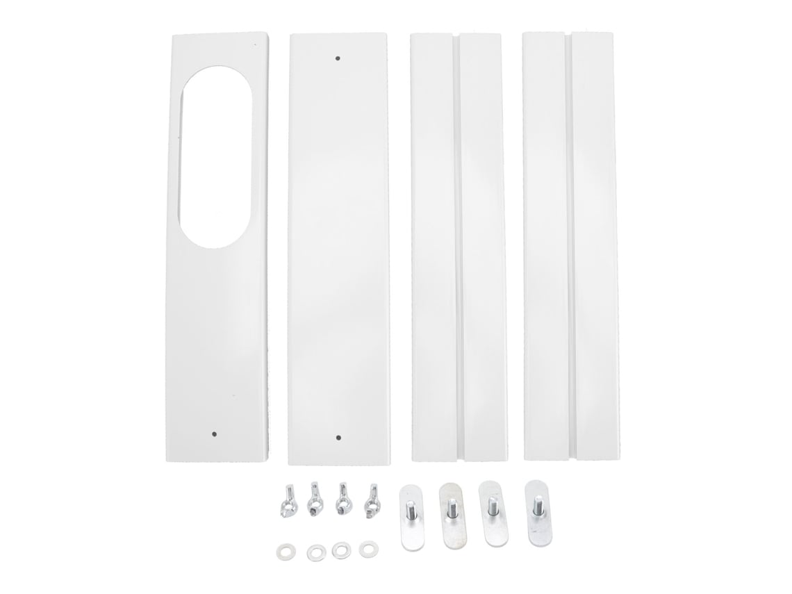 Kit de aire acondicionado de ventana portátil y ajustable de 16,9 pulgadas y 55 pulgadas, 4 piezas.