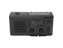 XYVONA Rádio Portátil De Manivela Am Fm Noaa Com Energia Solar, 4000mah, Luz Led, Para Emergências Xyvona