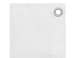 Maison Exclusive - Toldo Para Balcón Tela Oxford Blanco 120x400 Cm