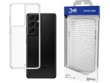Funda Samsung Galaxy S21 Ultra 5G 3MK Lisa (Transparente)
