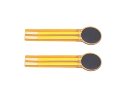 Sensor De Presión De Película Delgada Resistivo Resistor Sensible A La Fuerza 20g-3kg Alta Precisión Resistente A Altas Temperaturas 2pcs