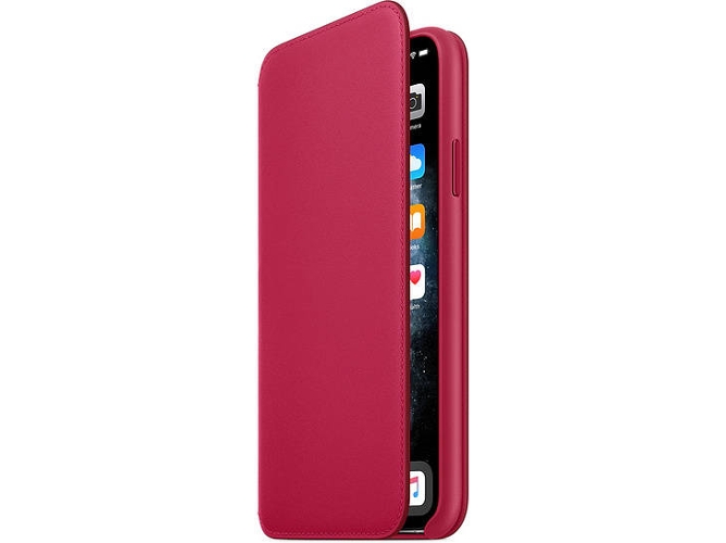 IPHONE 11 PRO MAX LEATHER-RASPBERRY